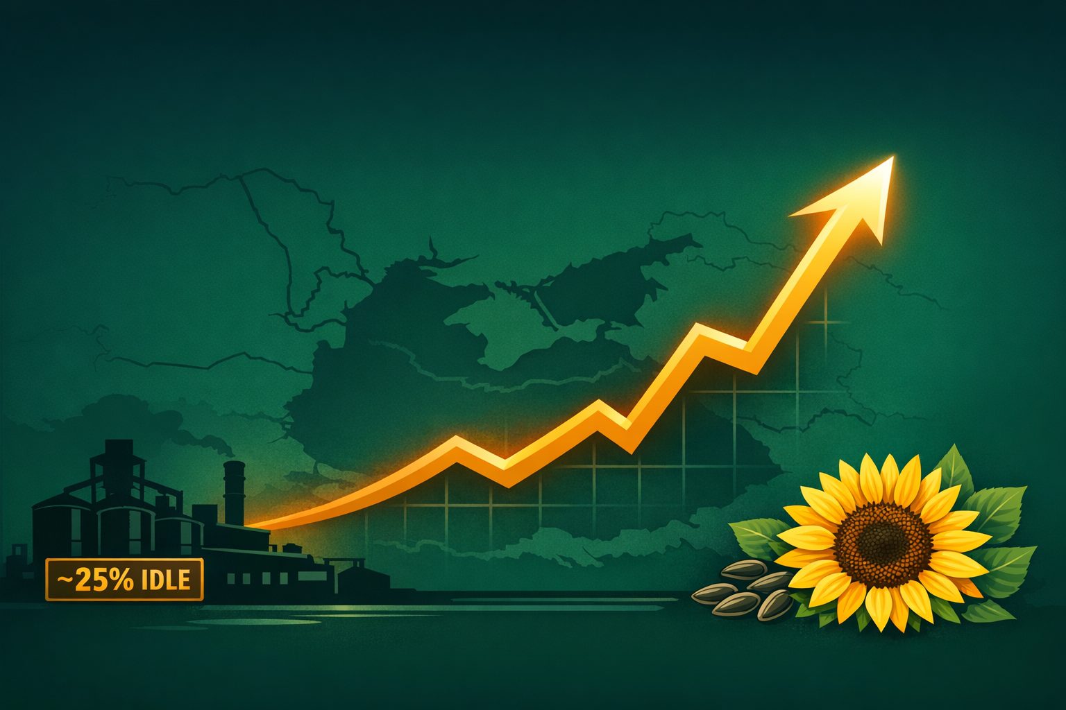 A Quarter Idle: How Black Sea Strikes Turned Sunflower Oil Into a Premium Product